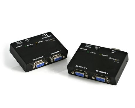 StarTech.com VGA VIDEO EXTENDER OVER CAT5 StarTech.com VGA VIDEO EXTENDER OVER CAT5